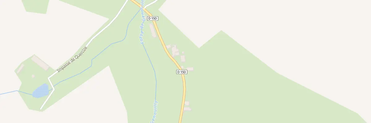 Plan du 8 Rue des Marroniers - Genouilly à Dompierre-en-Morvan