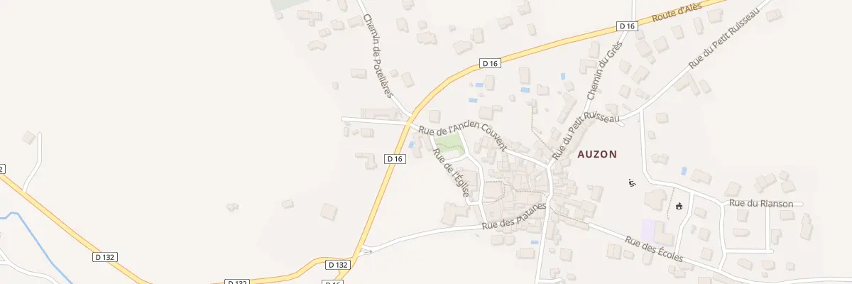 Plan du 136 Rue de l’Eglise St Privat à Allègre-les-Fumades