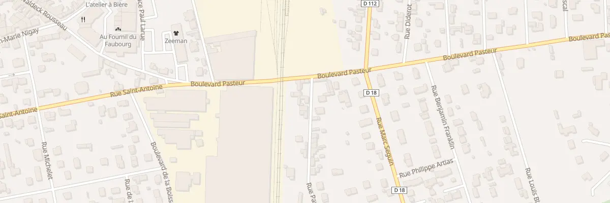 Plan du 4 Rue Pasteur à Feurs