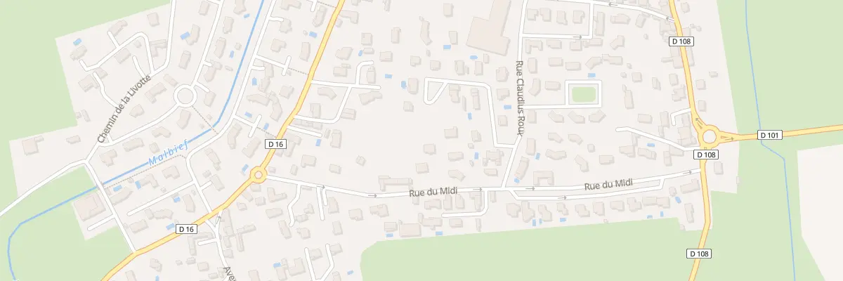 Plan du 320W Rue du Midi à Craintilleux