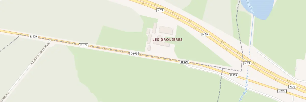 Plan du 136 Rte de Paray-le-monial à Champlecy