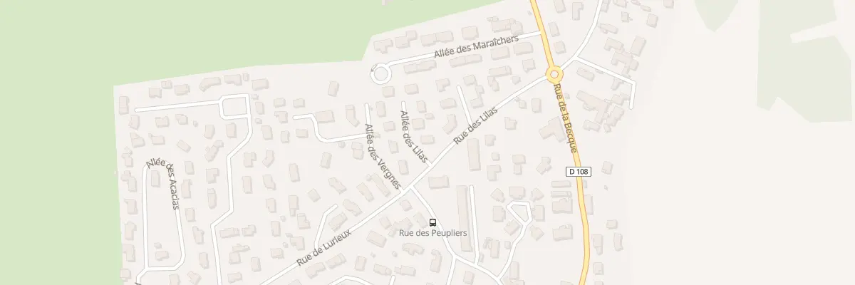 Plan du 12 Rue des Lilas à Saint-Cyprien