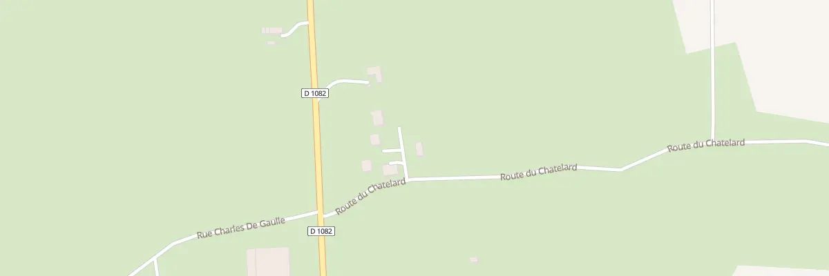 Plan du 97 Rte du Chatelard à Marclopt