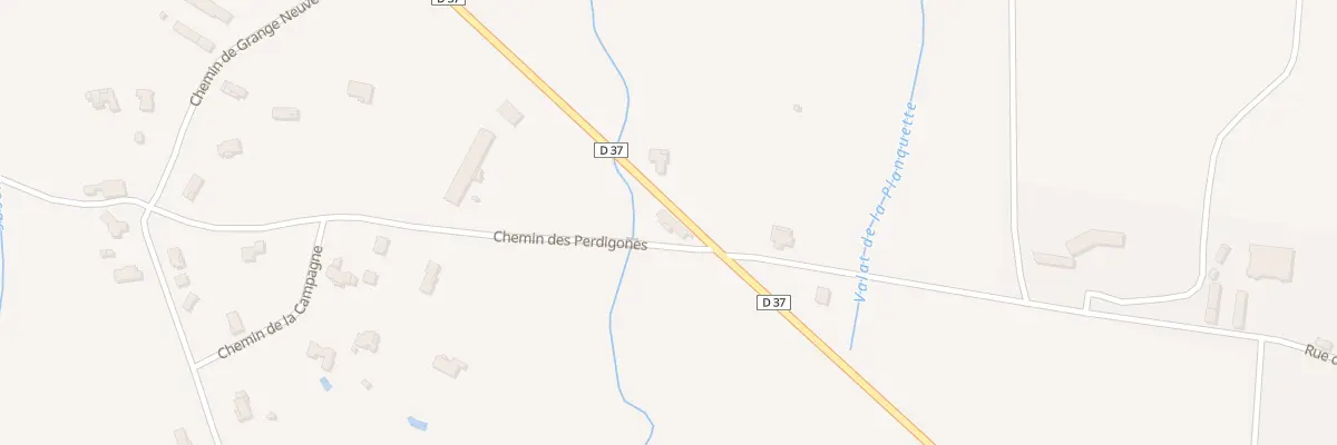 Plan du 5060 Les Perdigonnes à Potelières