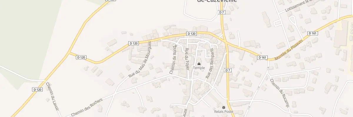 Plan du 4 Che de Ronde à Saint-Maurice-de-Cazevieille