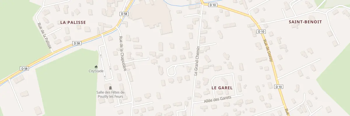 Plan du 44 Clos des Vercheres à Pouilly-lès-Feurs