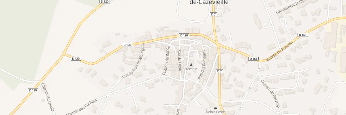 Plan du 6 Che de Ronde à Saint-Maurice-de-Cazevieille