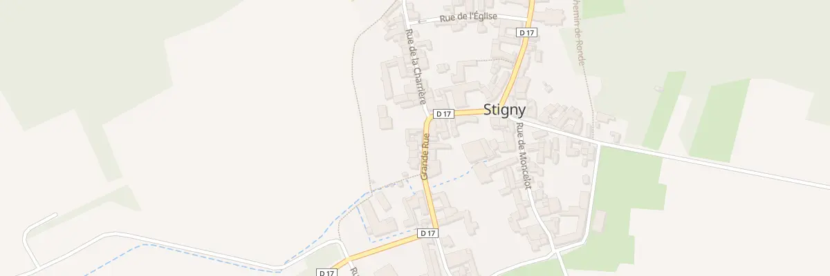 Plan du 13 Grande Rue à Stigny