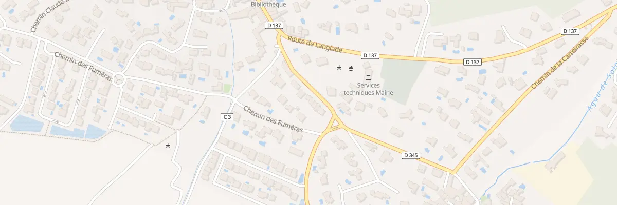 Plan du 5603 Rte de Boissières à Nages-et-Solorgues