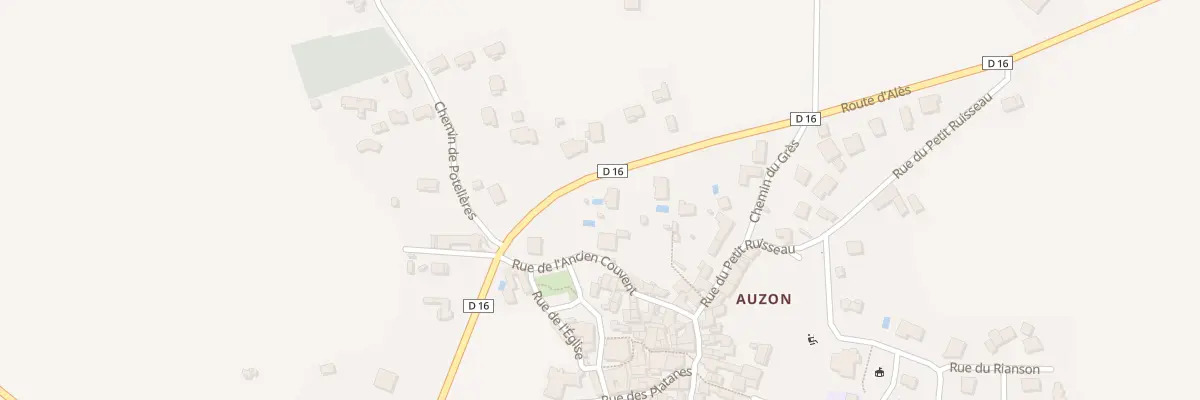 Plan du 324 Rte d’Ales à Allègre-les-Fumades
