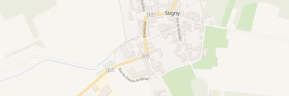 Plan du 3 Gr Grande Rue à Stigny