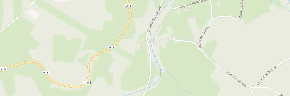 Plan du 340 Che de Famaure à Saint-Jeures