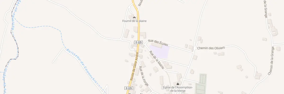 Plan du 5039 Le Village à Beaulieu