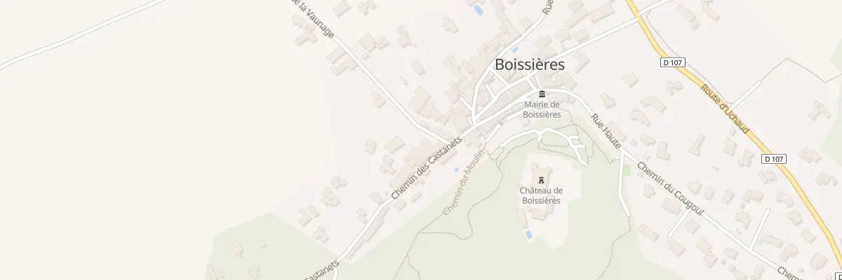 Plan du 18 Che des Castanets à Boissières