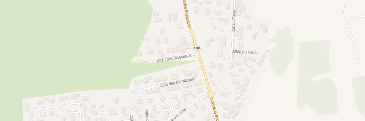 Plan du 4 All du Traviri à Saint-Cyprien