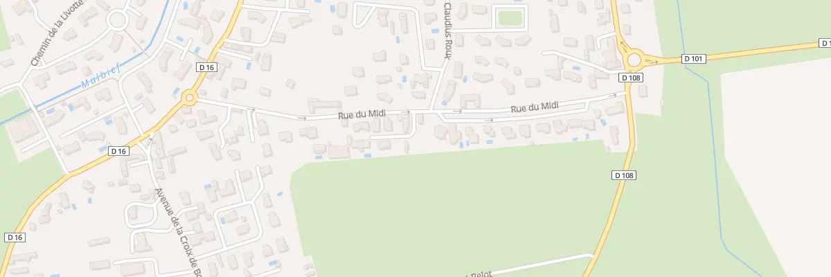Plan du 253 Rue du Midi à Craintilleux