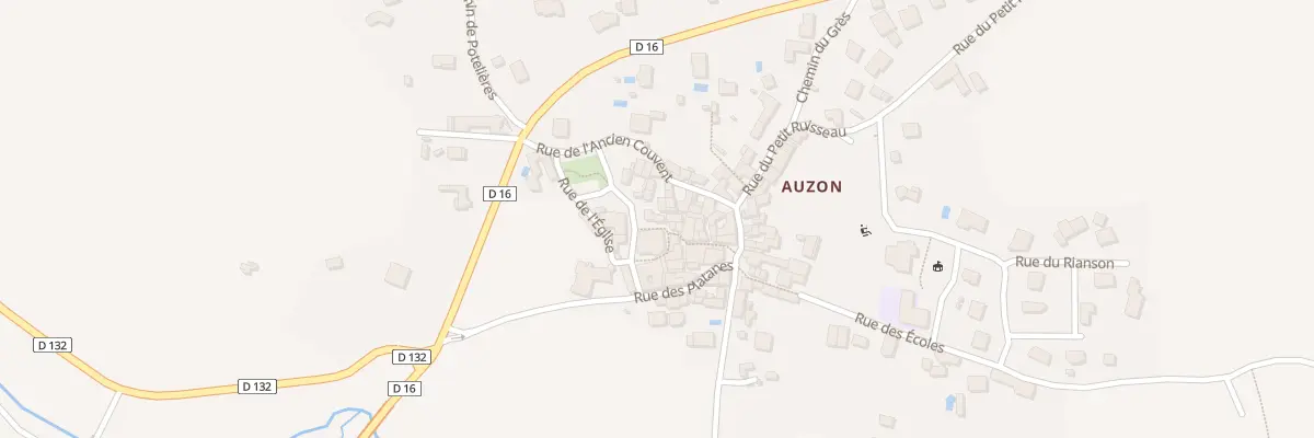 Plan du 5198 Rue de l’Eglise St Privat à Allègre-les-Fumades