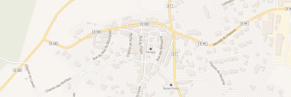 Plan du 7 Rue des Templiers à Saint-Maurice-de-Cazevieille