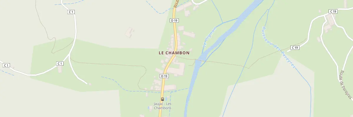Plan du 2505 Rte de la Souche à Jaujac