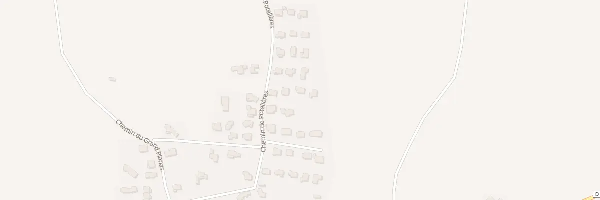 Plan du 502 Che de Potelières à Allègre-les-Fumades