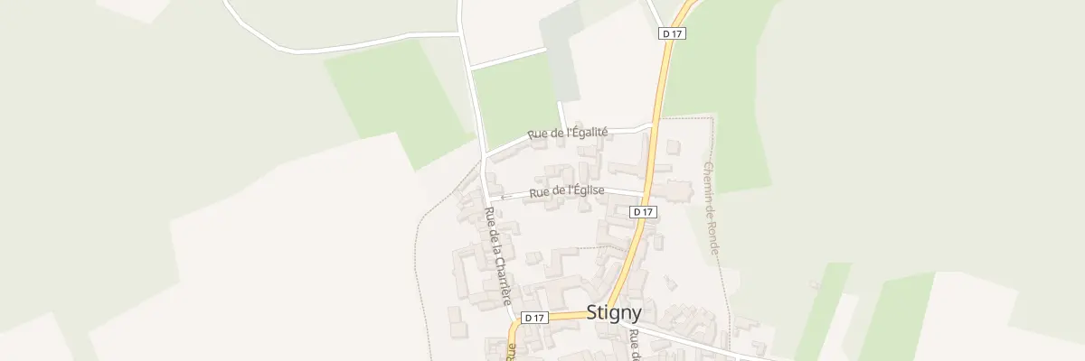 Plan du 12 Rue de l’Eglise à Stigny