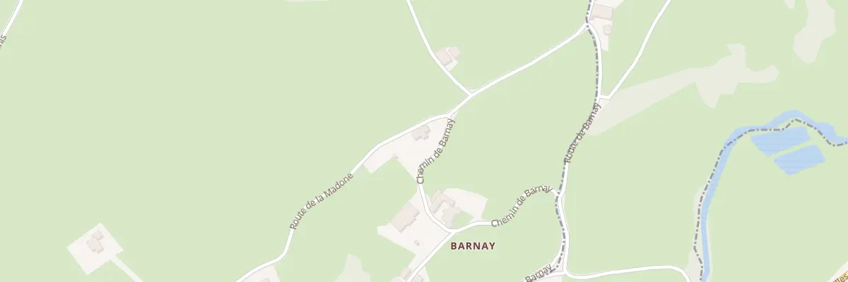 Plan du 5055 Barnay à Saint-Martin-de-Lixy