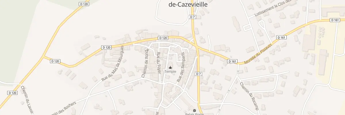 Plan du 4 Rue des Templiers à Saint-Maurice-de-Cazevieille