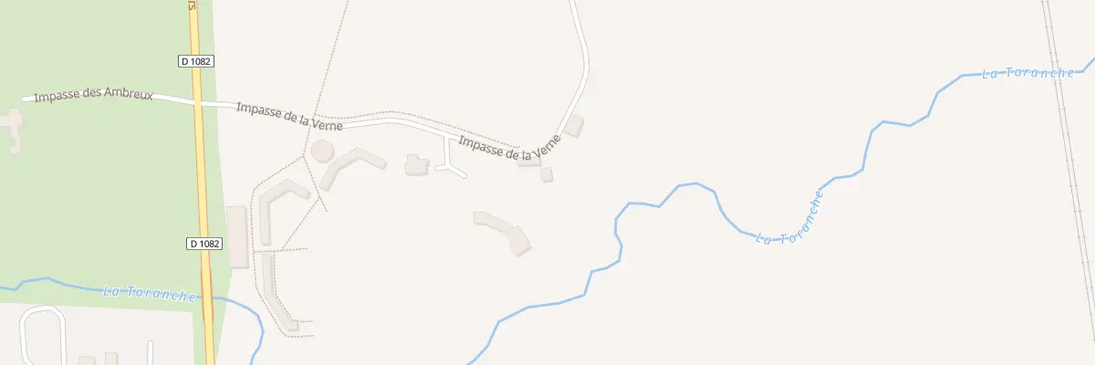 Plan du 9001 La Verne à Saint-Laurent-la-Conche