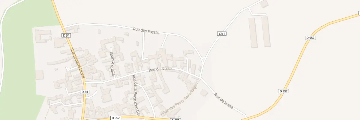 Plan du 25 Rue de Noise à Arthonnay