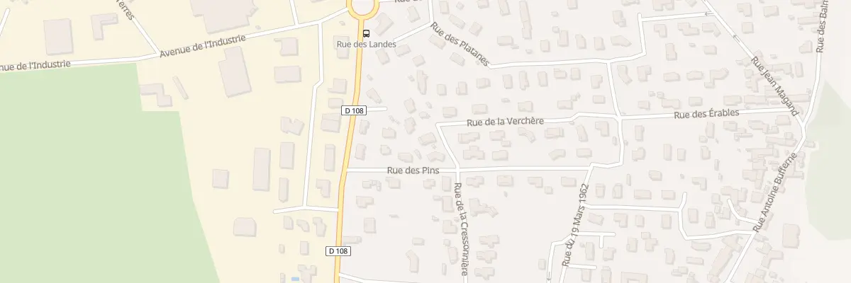 Plan du 13 Rue de la Cressonnière à Saint-Cyprien