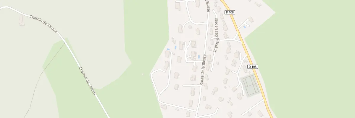 Plan du 228 Rte de Biesse à Chambles
