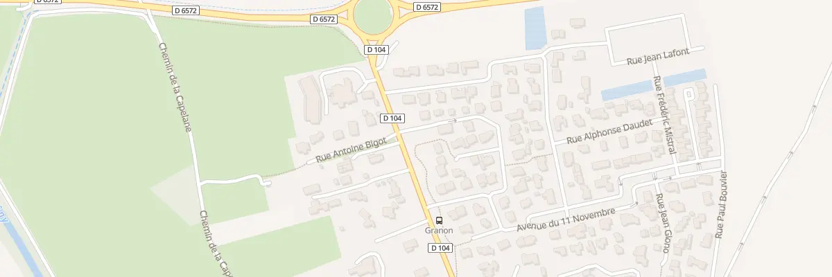 Plan du 3 Rue du Docteur Lignon au Cailar