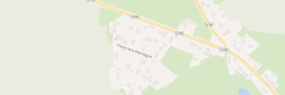 Plan du 12 Che de la Piece Mignot à Tavernay