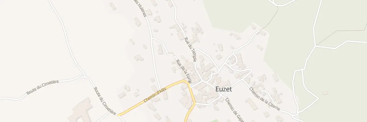 Plan du 7 Rue du Temple à Euzet