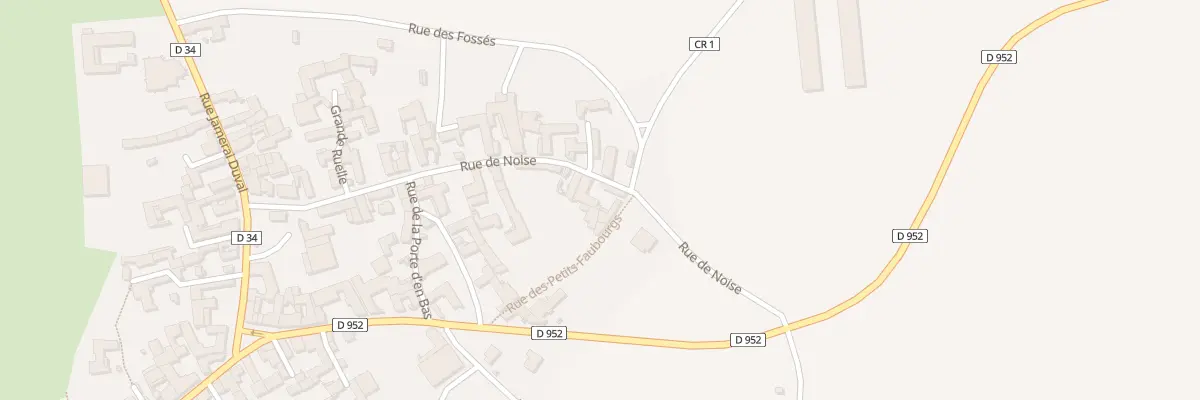 Plan du 22 Rue de Noise à Arthonnay