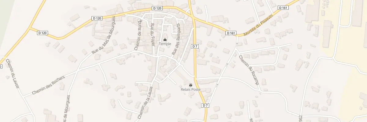 Plan du 2 Rue des Marguerittes à Saint-Maurice-de-Cazevieille