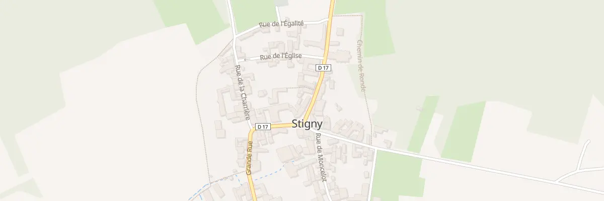 Plan du 25 Gr Grande Rue à Stigny