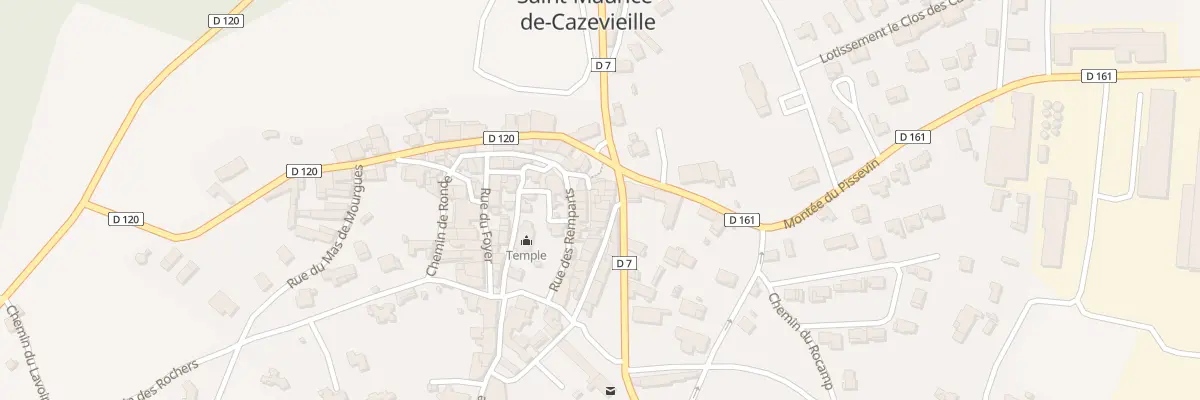 Plan du 15 Rue des Marguerittes à Saint-Maurice-de-Cazevieille