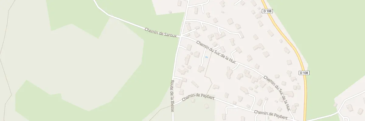 Plan du 541 Rte de Biesse à Chambles