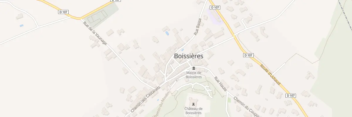Plan du 46 Pl du Temple à Boissières