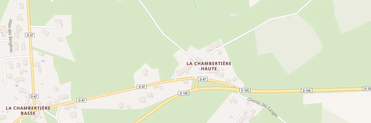 Plan du 61 Che Lou Salomon à Lapte