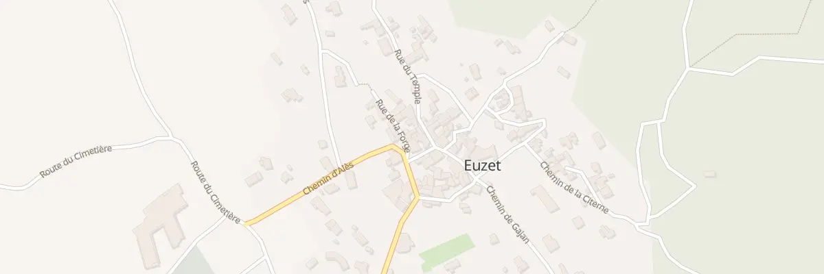 Plan du 4 Rue de la Forge à Euzet