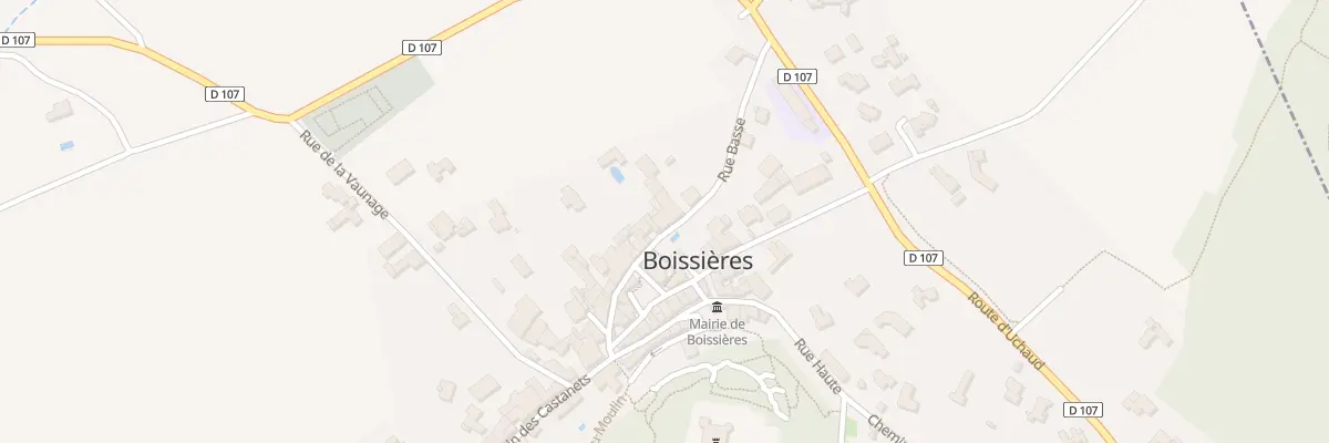 Plan du 99 Rue Basse à Boissières