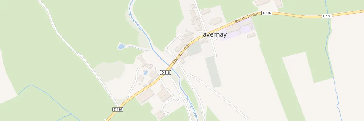 Plan du 5100 Le Bourg à Tavernay