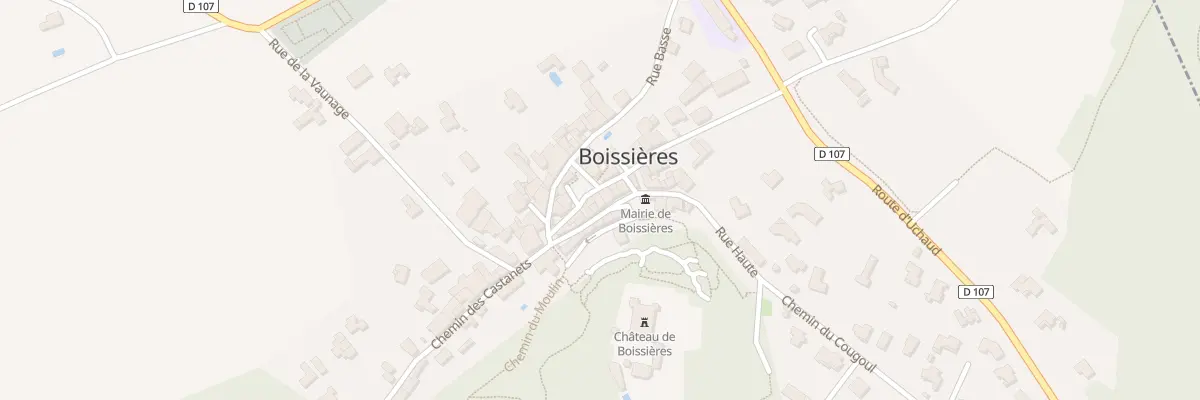 Plan du 49 Rue Haute à Boissières