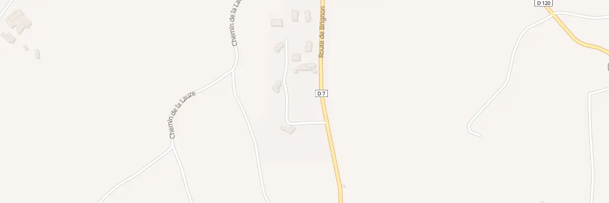 Plan du 380 Rte de Brignon à Saint-Maurice-de-Cazevieille