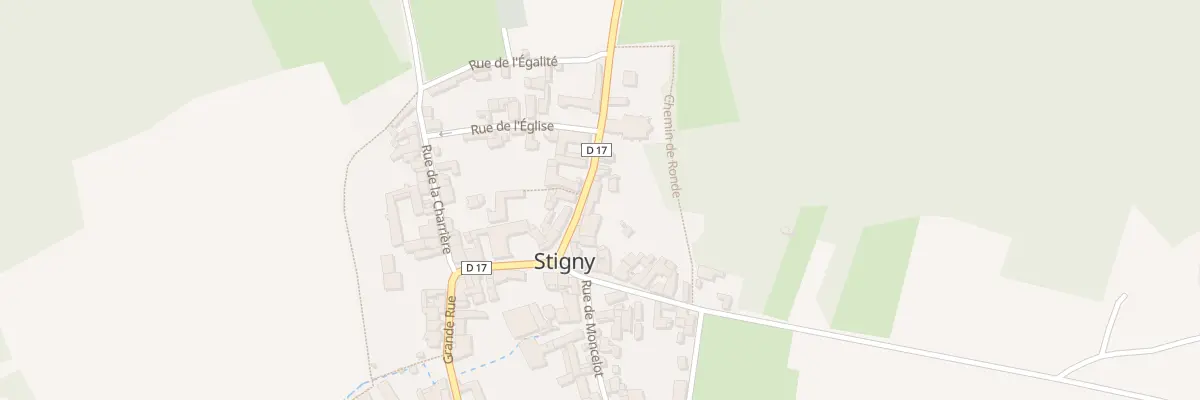Plan du 44 Grande Rue à Stigny