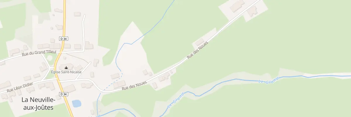 Plan du 5075 Rue des Noues à La Neuville-aux-Joûtes