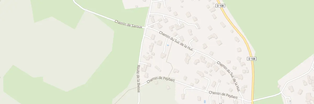 Plan du 541B Rte de Biesse à Chambles