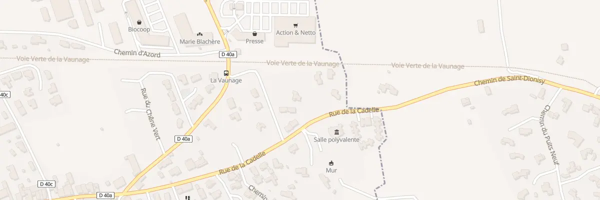 Plan du 4 Che des Espesses à Saint-Dionisy